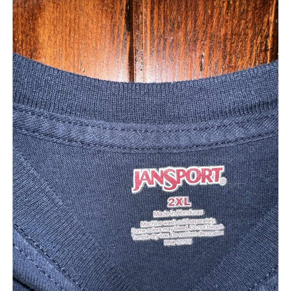 University Michigan UofM T Shirts DAD Mens L MOM Womens 2XL Navy‎ Jansport -READ